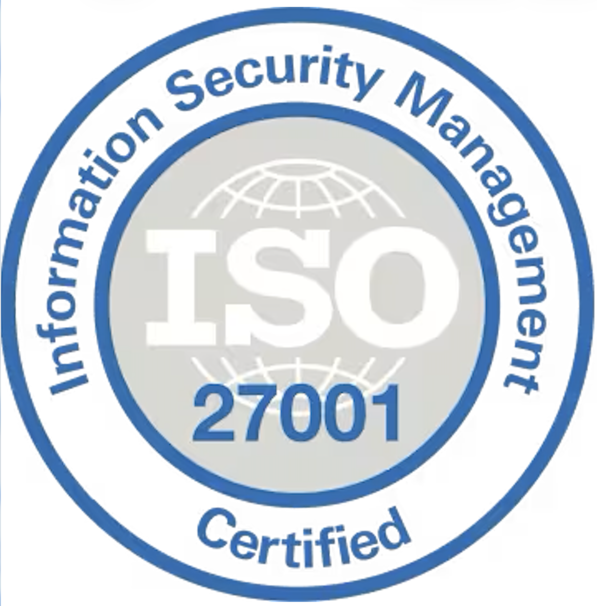 ISO/IEC 27001 Certified