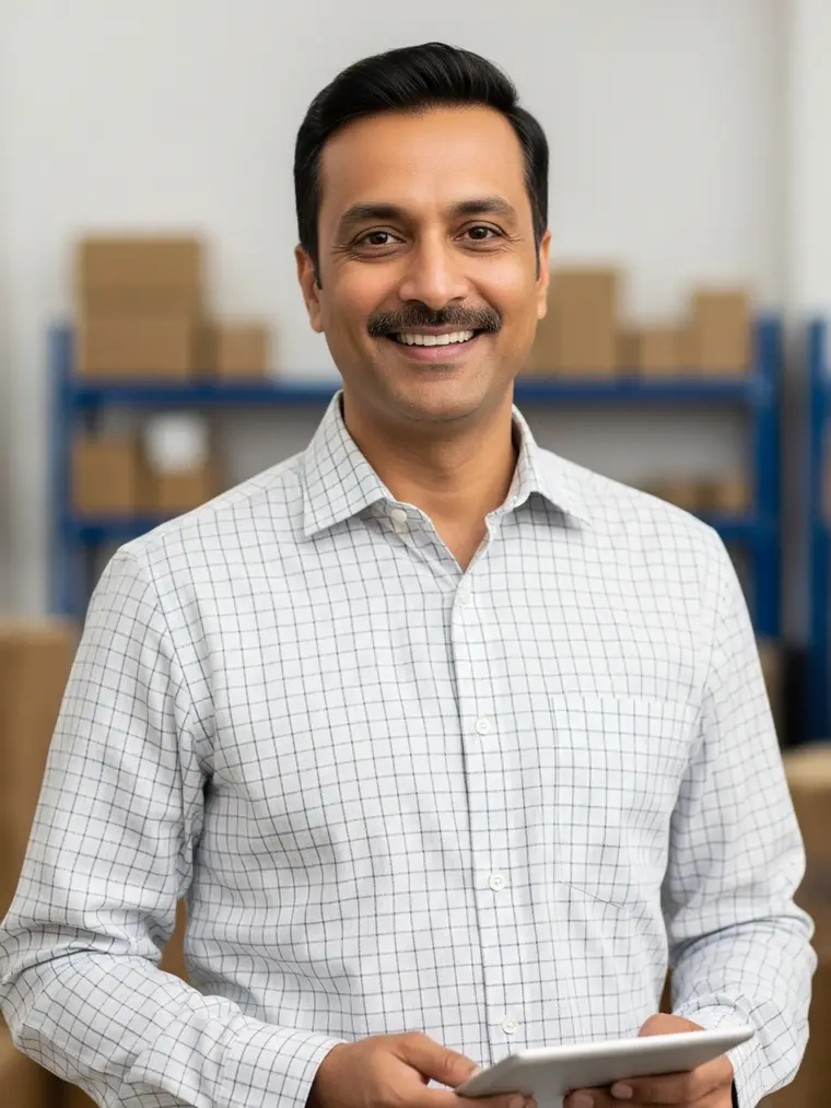 Indian MSME business owner ready to grow with a Rocket Loan